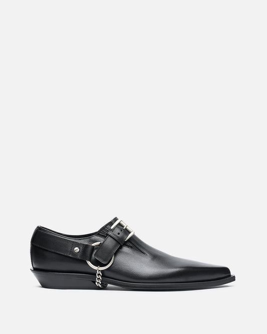 Ann Demeulemeester Men's Shoes Danby Pointy Micro Heel in Black