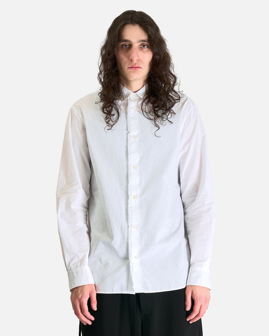 Ann Demeulemeester Men's Shirts Haaken Shirt in White