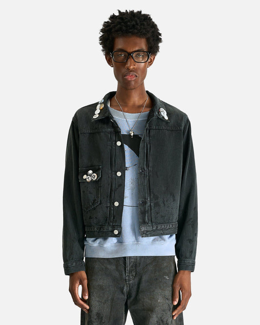 Enfants Riches Deprimes Men's Jackets Pin Assemblage Jacket in Charcoal
